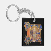 Verlichte Initiaal C-sleutelring Sleutelhanger (Voorkant Links)