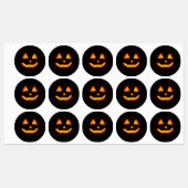 Verlichte Jack O Lantern Labels (Vel)