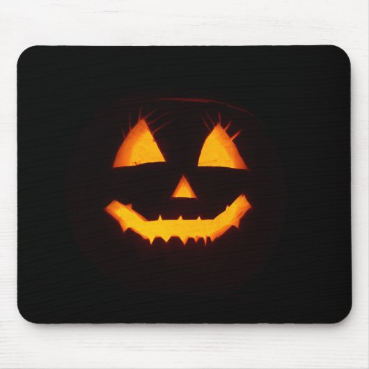Verlichte Jack O Lantern Muismat (Voorkant)