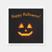 Verlichte Jack O Lantern Servet (Voorkant)