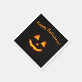 Verlichte Jack O Lantern Servet (Hoek)