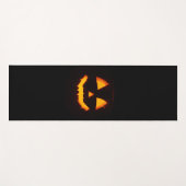 Verlichte Jack O Lantern Yogamat (Voorkant (horizontaal))