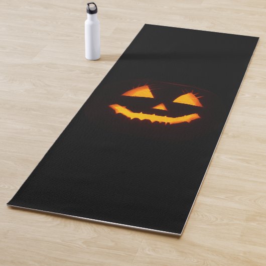 Verlichte Jack O Lantern Yogamat (In situ)
