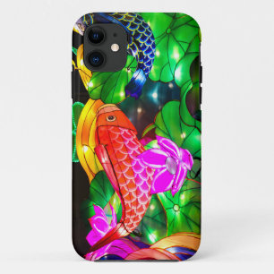 Verlichte Koi iPhone 11 Hoesje
