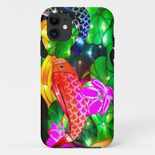 Verlichte Koi Case-Mate iPhone Case (Achterkant)