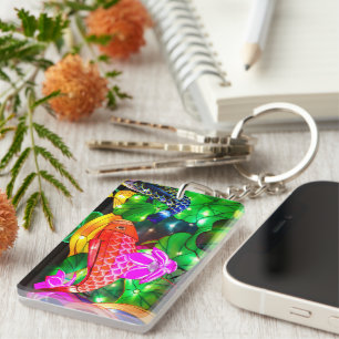 Verlichte Koi Sleutelhanger