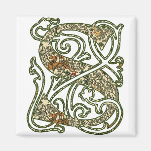 verlichte letter "S" Magneet