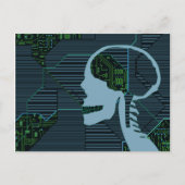 verlichte logicskop briefkaart (Voorkant)