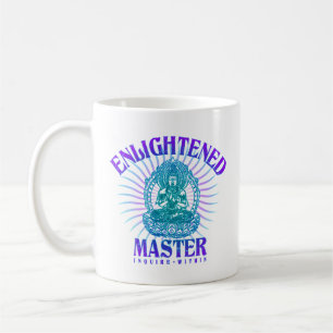 Verlichte Meester: Spiritueel geschenk voor yogi's Koffiemok