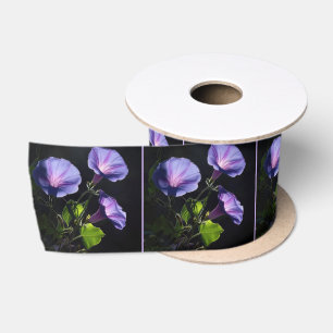 Verlichte Ochtendglorie Bloemen Lint