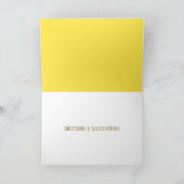 Verlichte reflecties begroeting kaart (Binnen)