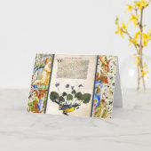 Verlichte reflecties begroeting kaart (Gele Bloem)