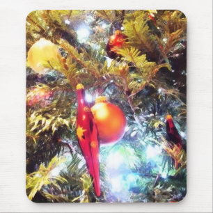 Verlichte versieringen muismat