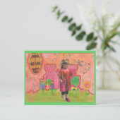 Verlichtende prinses briefkaart (Staand voorkant)