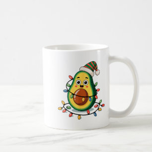 Verlichting Avocado Lelijke Kersttrui Guacamole Koffiemok
