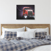 Verlichting Canvas Afdruk (Insitu (Slaapkamer))