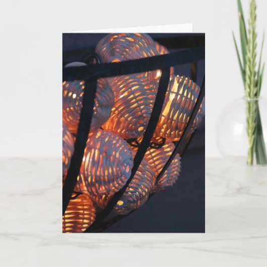 Verlichting Feestdagen Kaart (Voorkant)