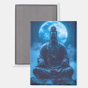 Verlichting in Blauw Magneet
