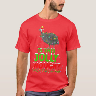 Verlichting is dit Jolly genoeg Guinee Fowl Christ T-shirt