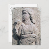 Verlichting met een Hittevrouw in Briefkaart (Voorkant / Achterkant)