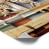 Verlichting met Shiva- en Parvati-ritsen Poster (Hoek)