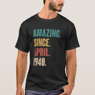 Verlichting op 83e verjaardag sinds april 1940 t-shirt