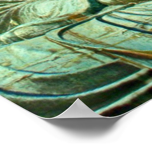 Verlichting over de boeddha-Poster Muur Art Poster (Hoek)