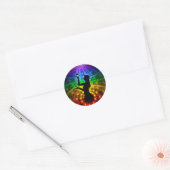 Verlichting Ronde Sticker (Envelop)