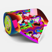 Verlichting van de harten door Kenneth Yoncich Stropdas (Opgerold)