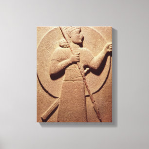 Verlichting van een Hittestrijder Canvas Afdruk