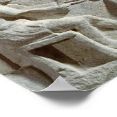 Verlichting van een smid-winkel en gereedschap poster (Hoek)