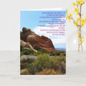 Verlichting van vriendschap kaart (Gele Bloem)