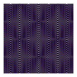 Verlichtingen van Paarse mensen.... Perfect Poster