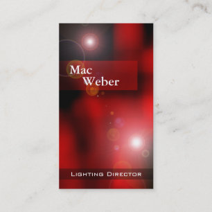 Verlichtingen - Verlichtingsdirecteur Technisch ve Visitekaartje