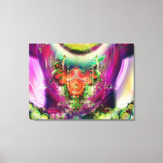 Verlichtingsillusie Verrekte canvas afdrukken