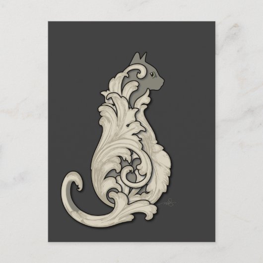 Verlichtingskat Briefkaart (Voorkant)