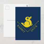 Verlichtingskonijnenkonijn Briefkaart (Voorkant / Achterkant)