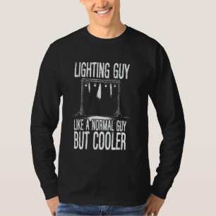 Verlichtingsmonteur Lichtman Lichtman Verlichtings T-shirt