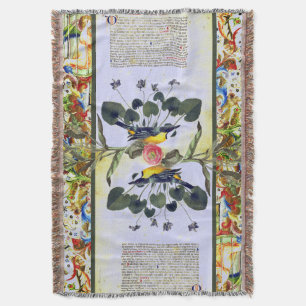 Verlichtingsreflecties Bleek blauw Deken