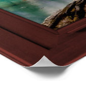 Verlichtingsvenster Fake Faux - Helderheid Poster (Hoek)