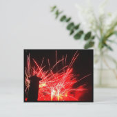Verlichtingsvuurwerk Briefkaart (Staand voorkant)
