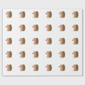 verliebter Igel Cadeaupapier (Vlak)