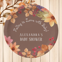 Verliefd op Floral Autumn Baby shower