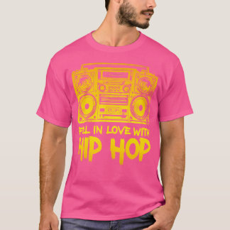 Verliefd op Hip Hop Old School 90 Hip Hop CL T-shirt