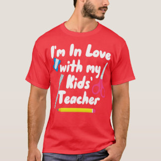 Verliefd op mijn Kinder leraar Homeschooling T-shirt