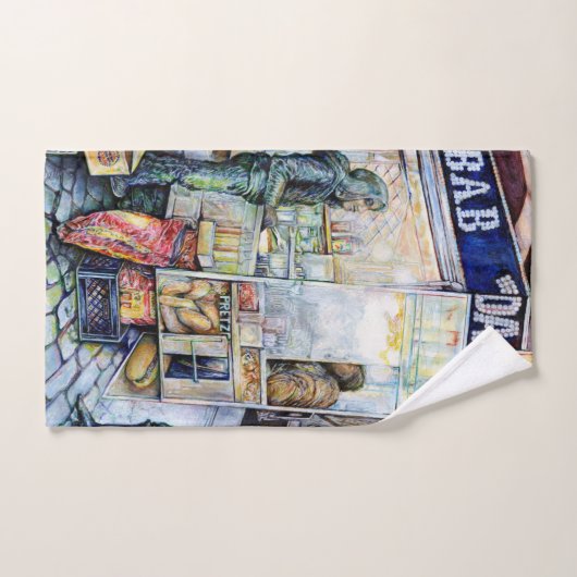 Verliefd op problemen en in moeilijkheden met lief bad handdoek (Handdoek)