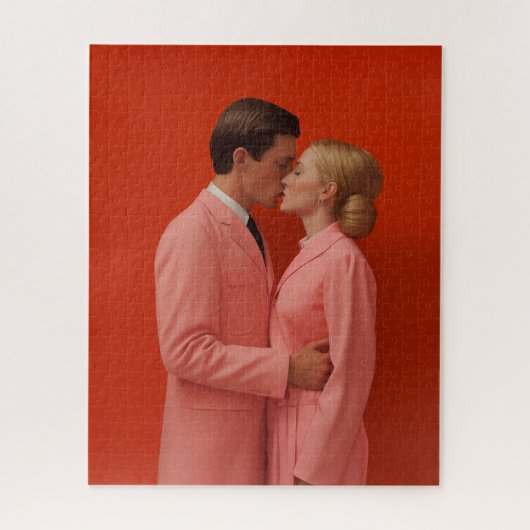 Verliefd op rood legpuzzel (Verticaal)