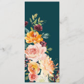 Verliefd raken menu (Achterkant)