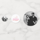 Verliefd & Verloven Bruidsfeest Fotoconfetti Confetti (Achterkanten)