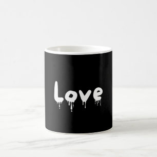 verliefd wit koffiemok